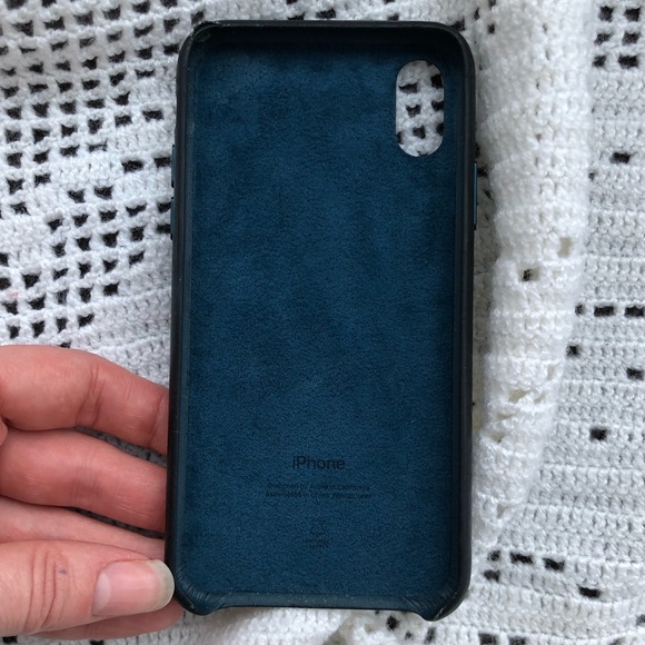Apple IPhone X genuine leather cell phone case - Picture 5 of 6